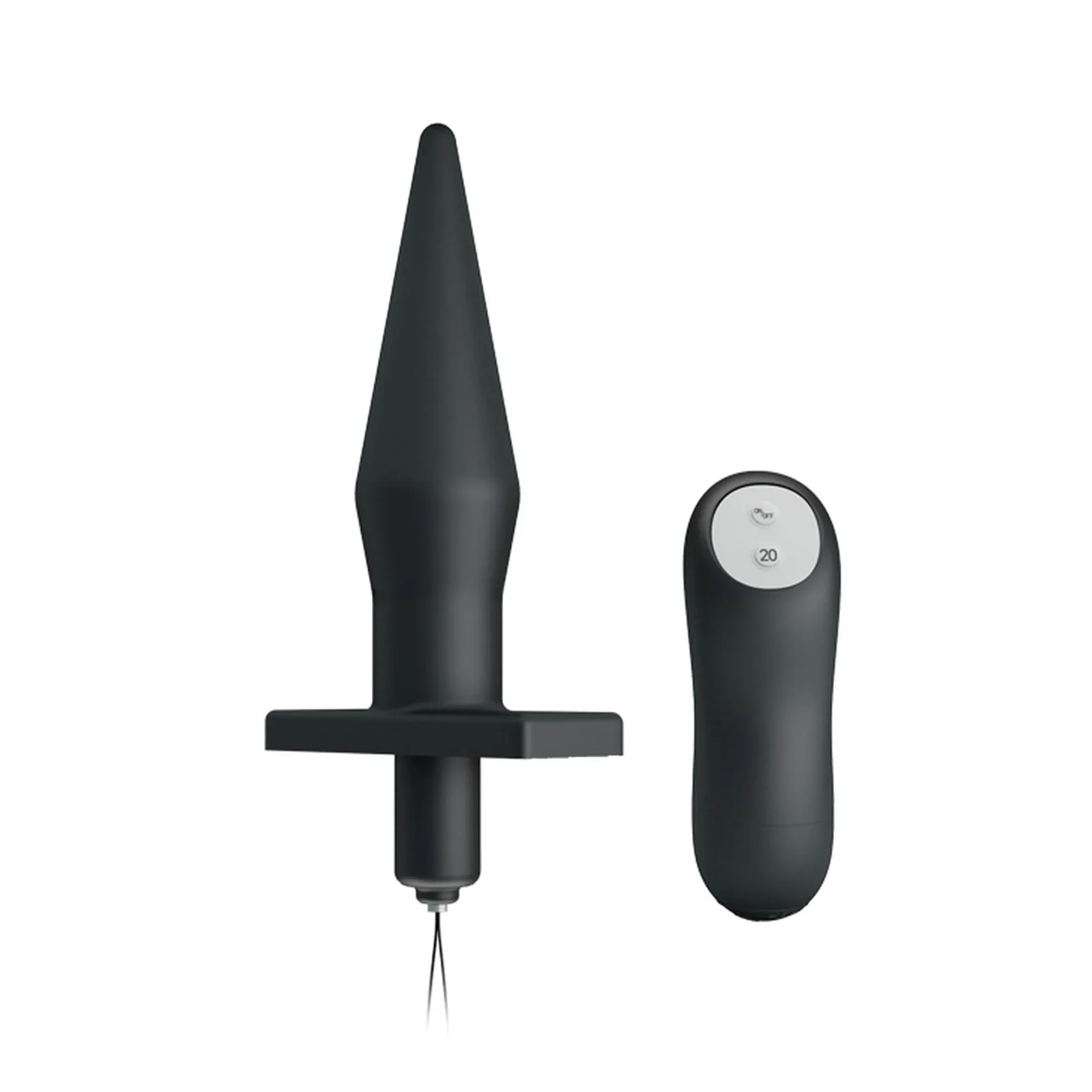 BAILE - BUTT PLUG, 20 vibration functions Wireless remote control - Image 3