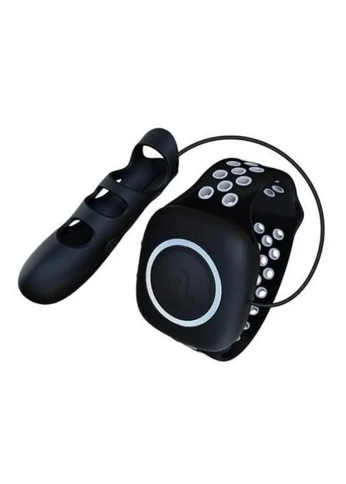Adrien Lastic Touché — Gray-Black Finger Stimulator
