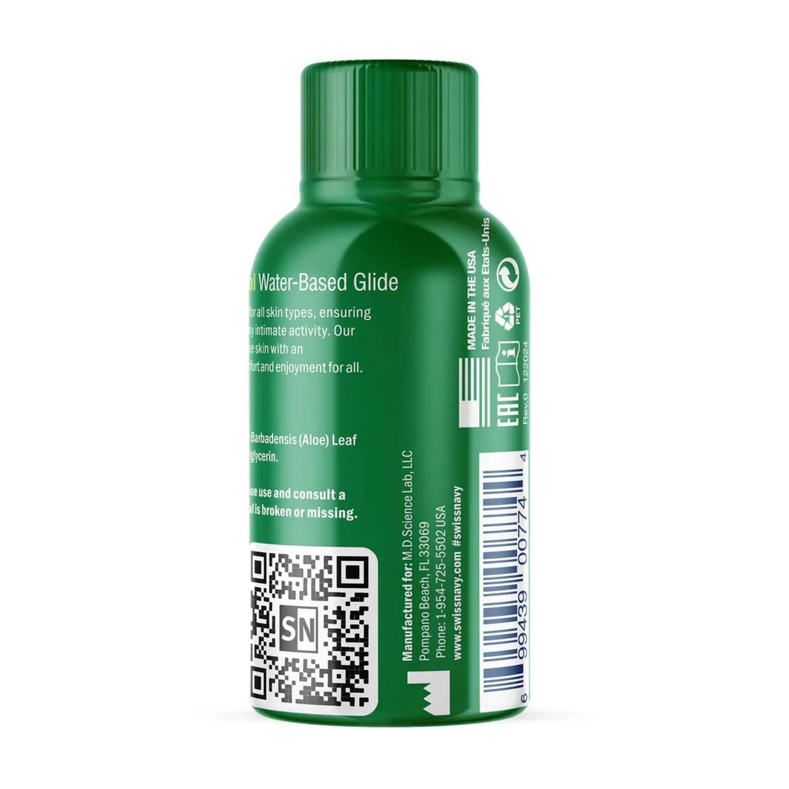 Natural - Premium All-Natural Water-Based Lubricant - 1 fl oz / 29.5 ml - Image 3