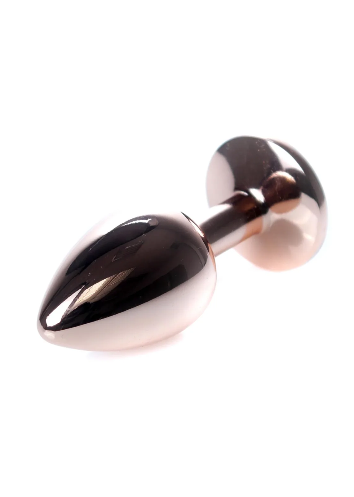 B - Series HeavyFun Plug-Jewellery Red Gold Plug - Purple Anal Plug