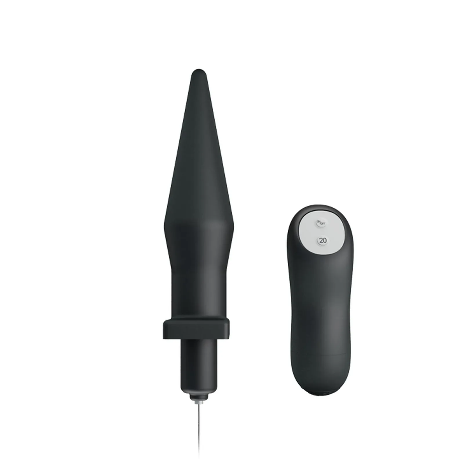 BAILE - BUTT PLUG, 20 vibration functions Wireless remote control - Image 4