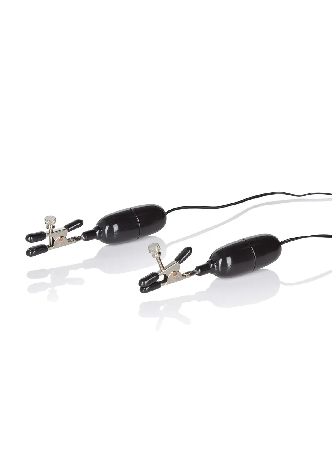 Vibrating Nipple Clamps Black - Image 4