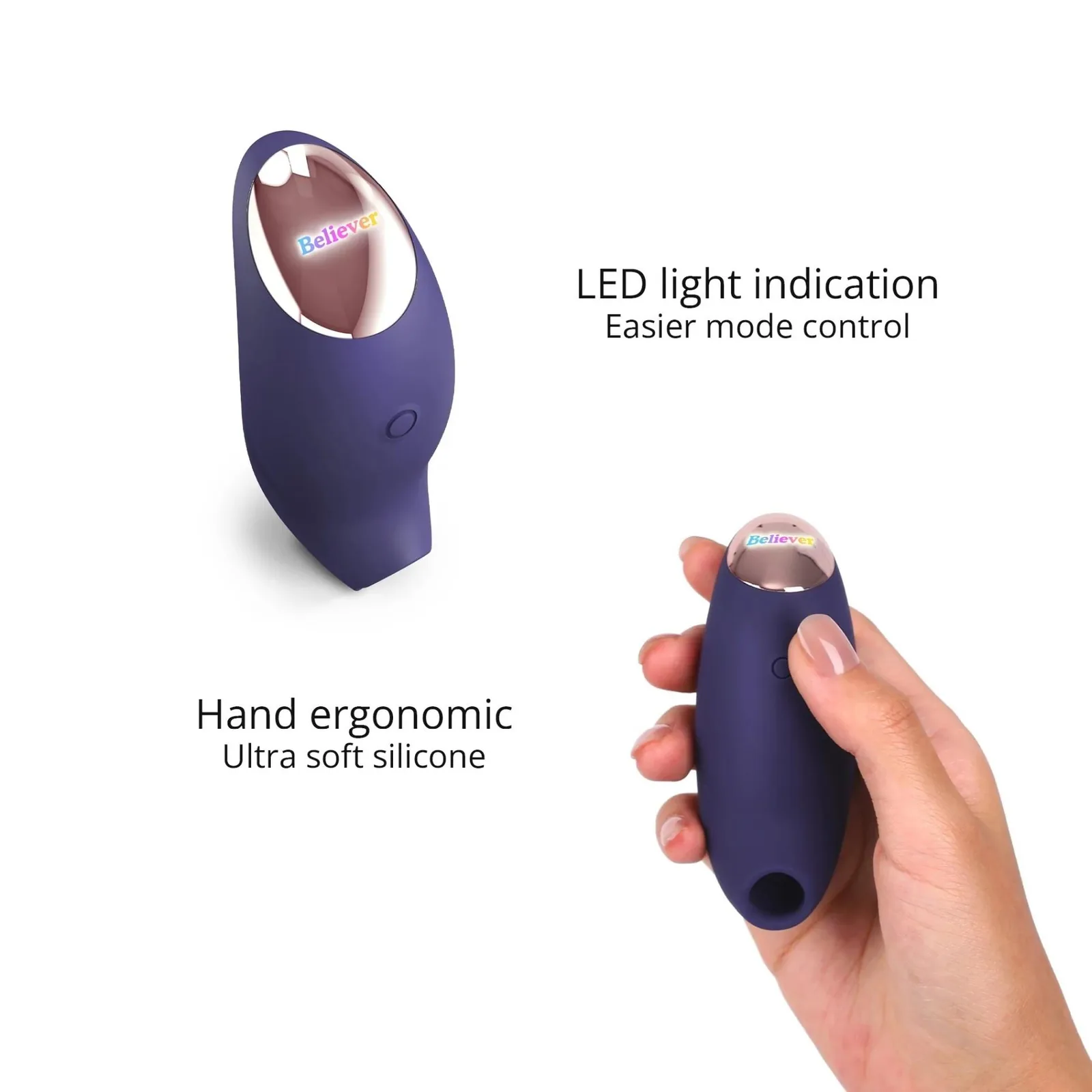 Love to Love Believer Midnight Indigo – Clitoral Stimulator