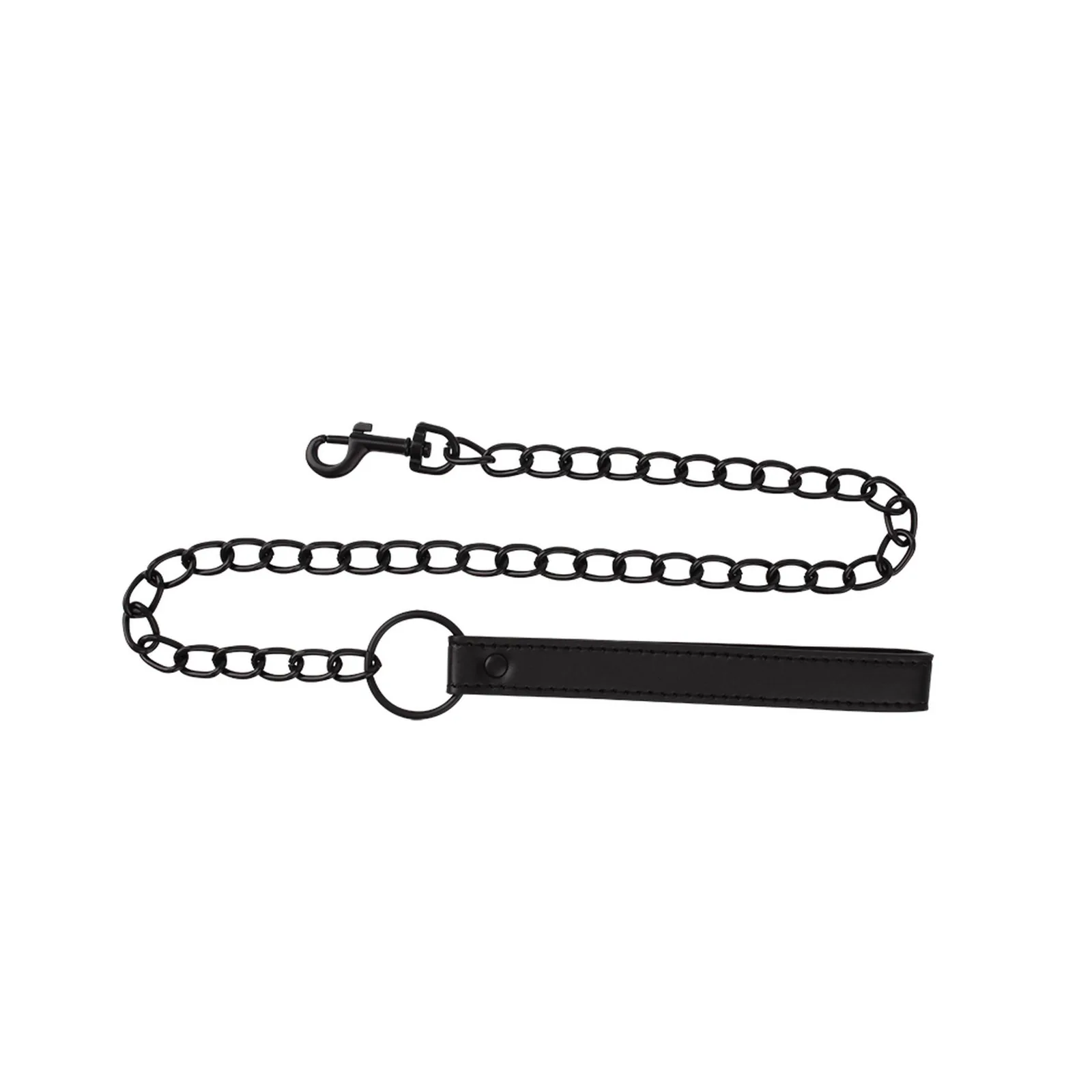 Fierce Euphoria Fetish Connector Lead — BDSM Leash in PU and Metal
