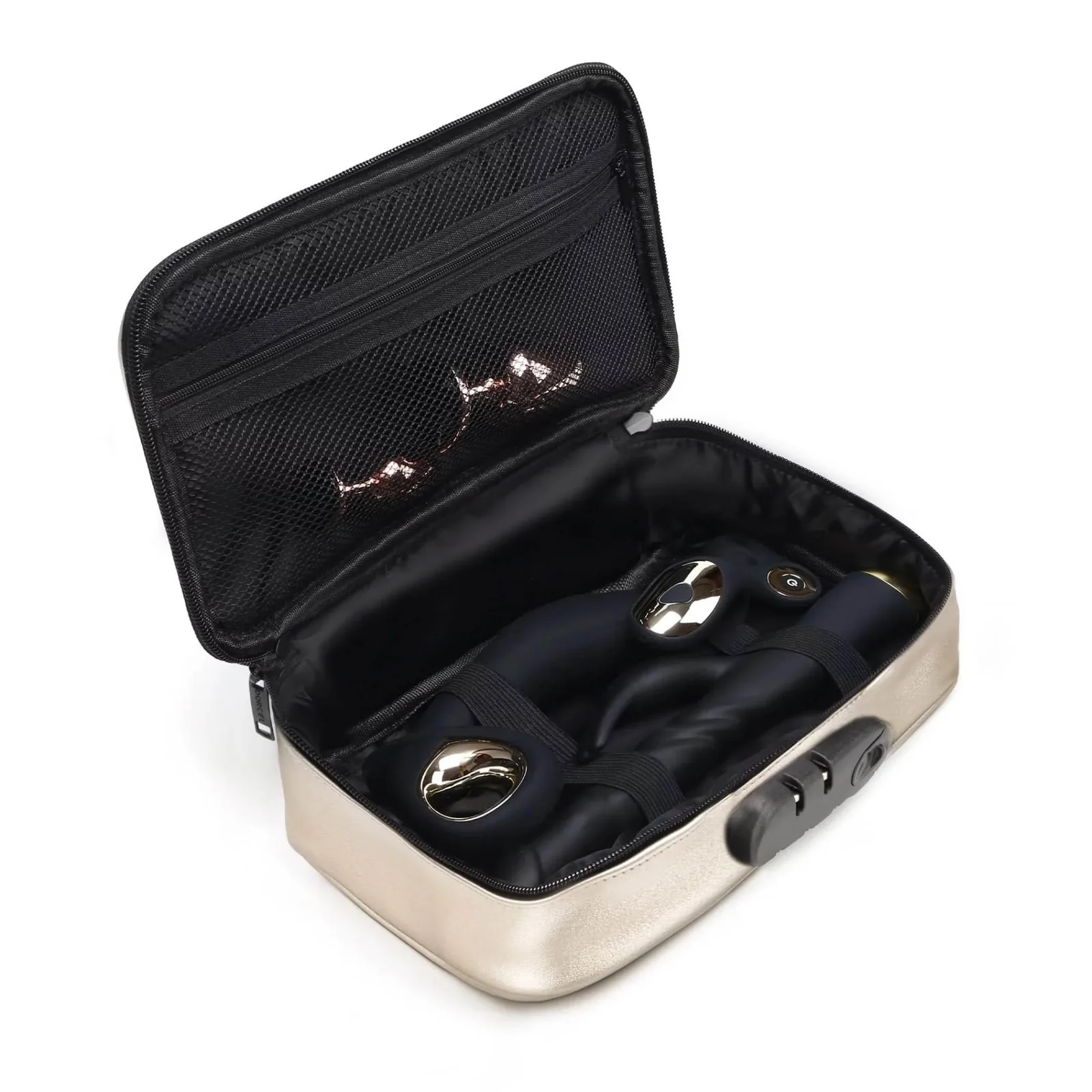 Dorcel Discreet Box Luxury Gold - Storage Case for Intimate Accessories