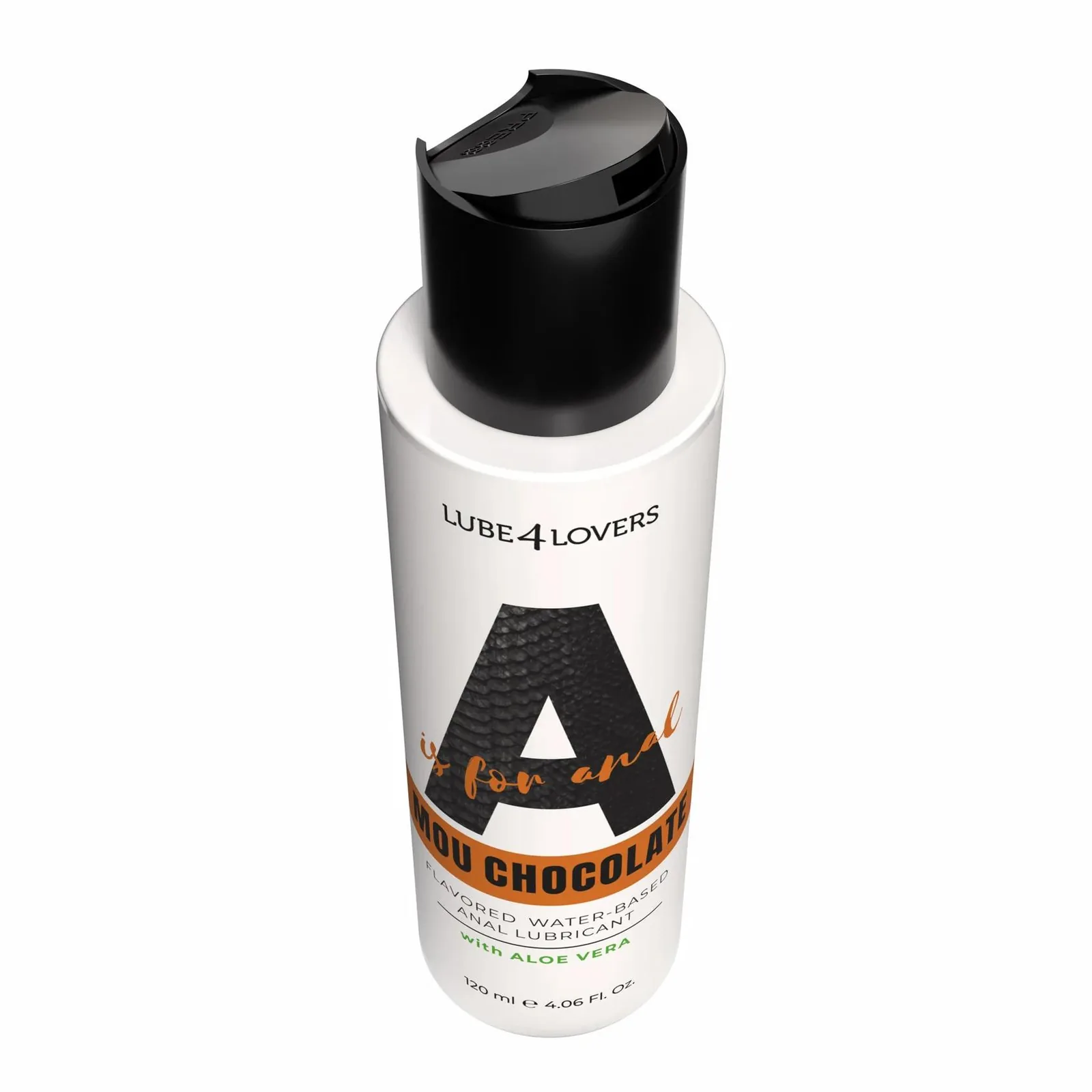 Lube4lovers A is for Anal Mou Chocolate — water-based anal lube, 120 ml