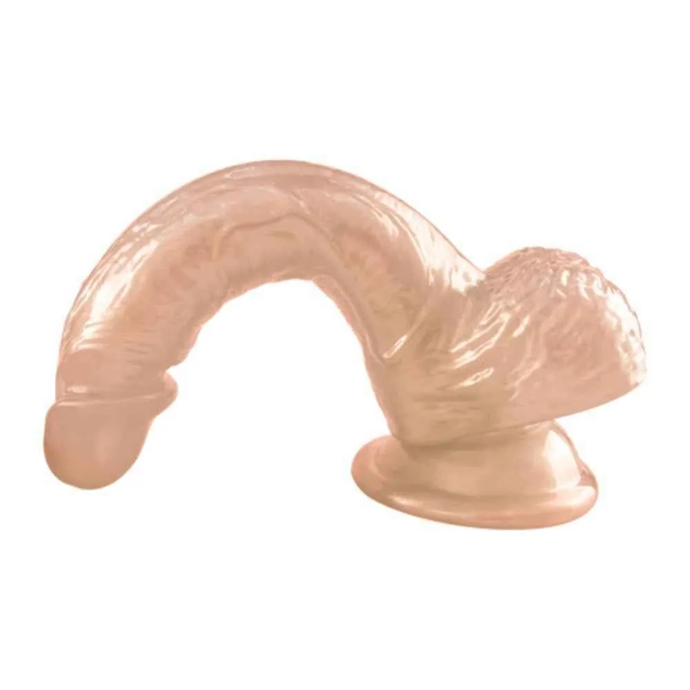 Pearl Mabe Pearlescent Dildo — Realistic Pink Dildo with Iridescent Finish