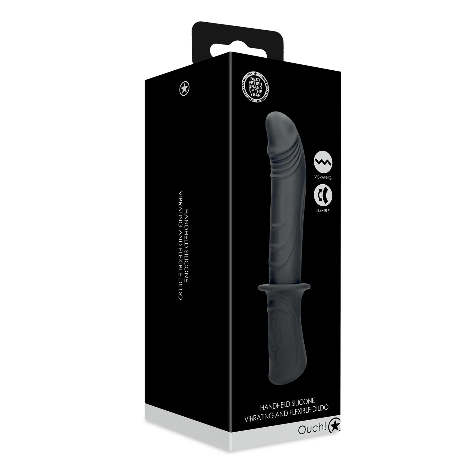Hand Held Vibrating Sex Machine - Black - Image 4