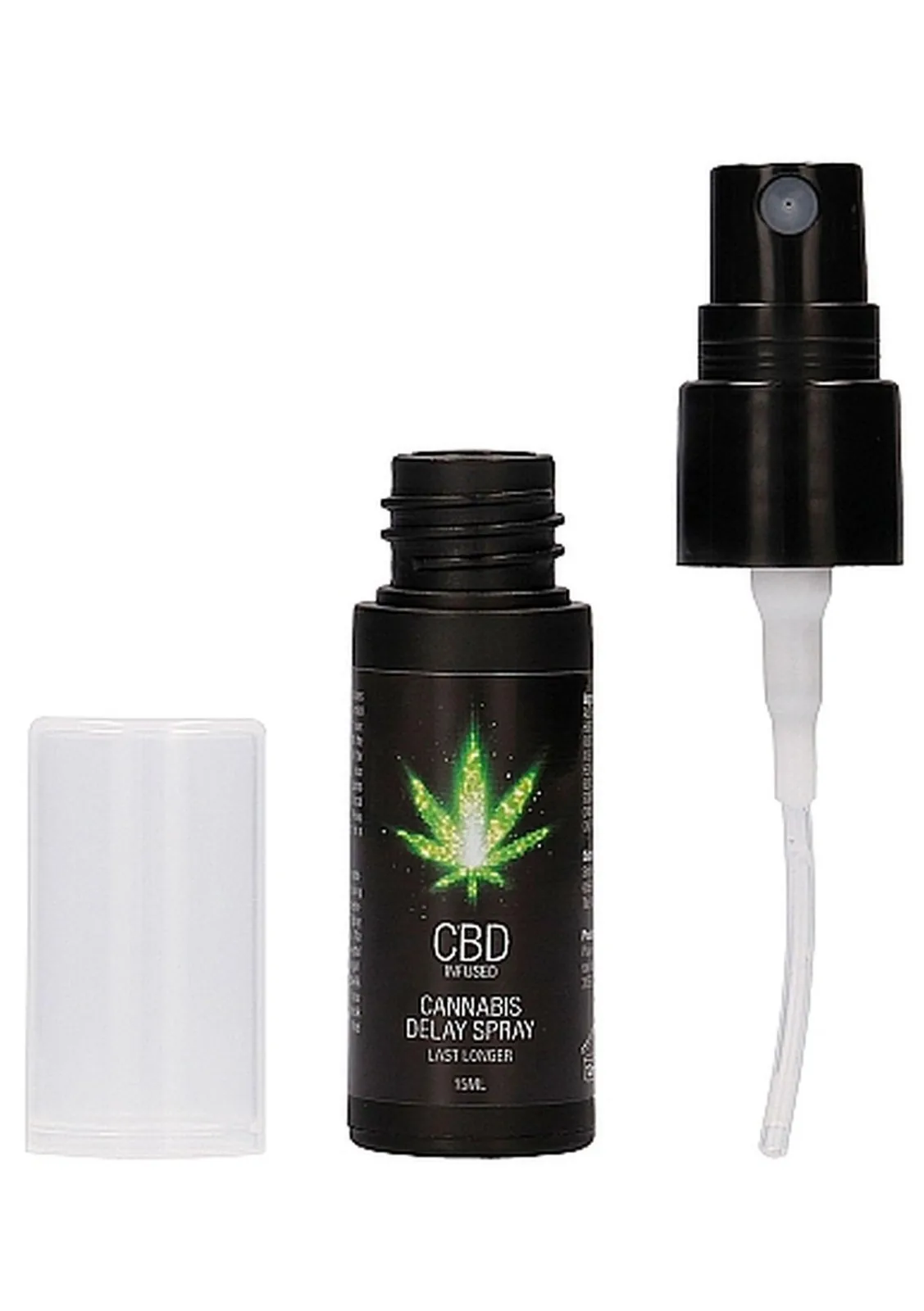 Pharmquests CBD Cannabis Delay Spray — Ejaculation Delay Spray, 15 ml