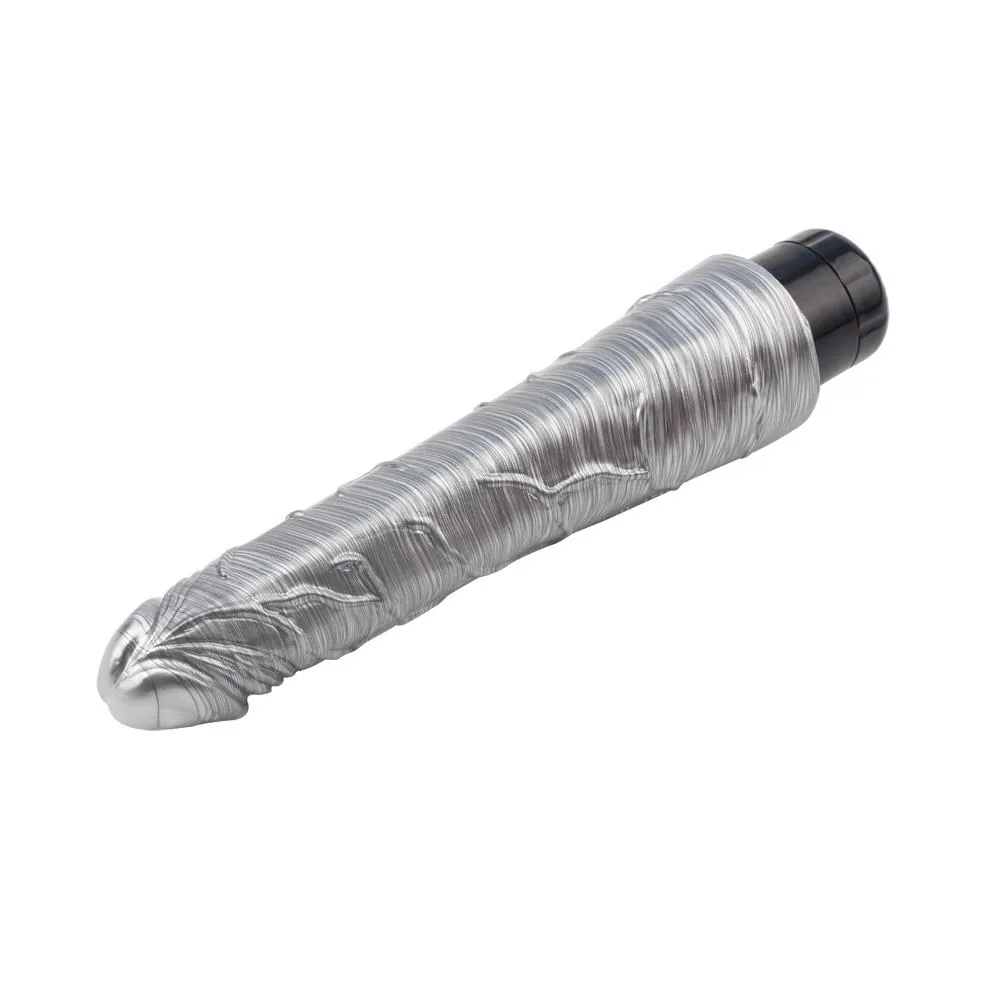 DarkMuscle Johnny Boner-Silver Realistic Vibrator