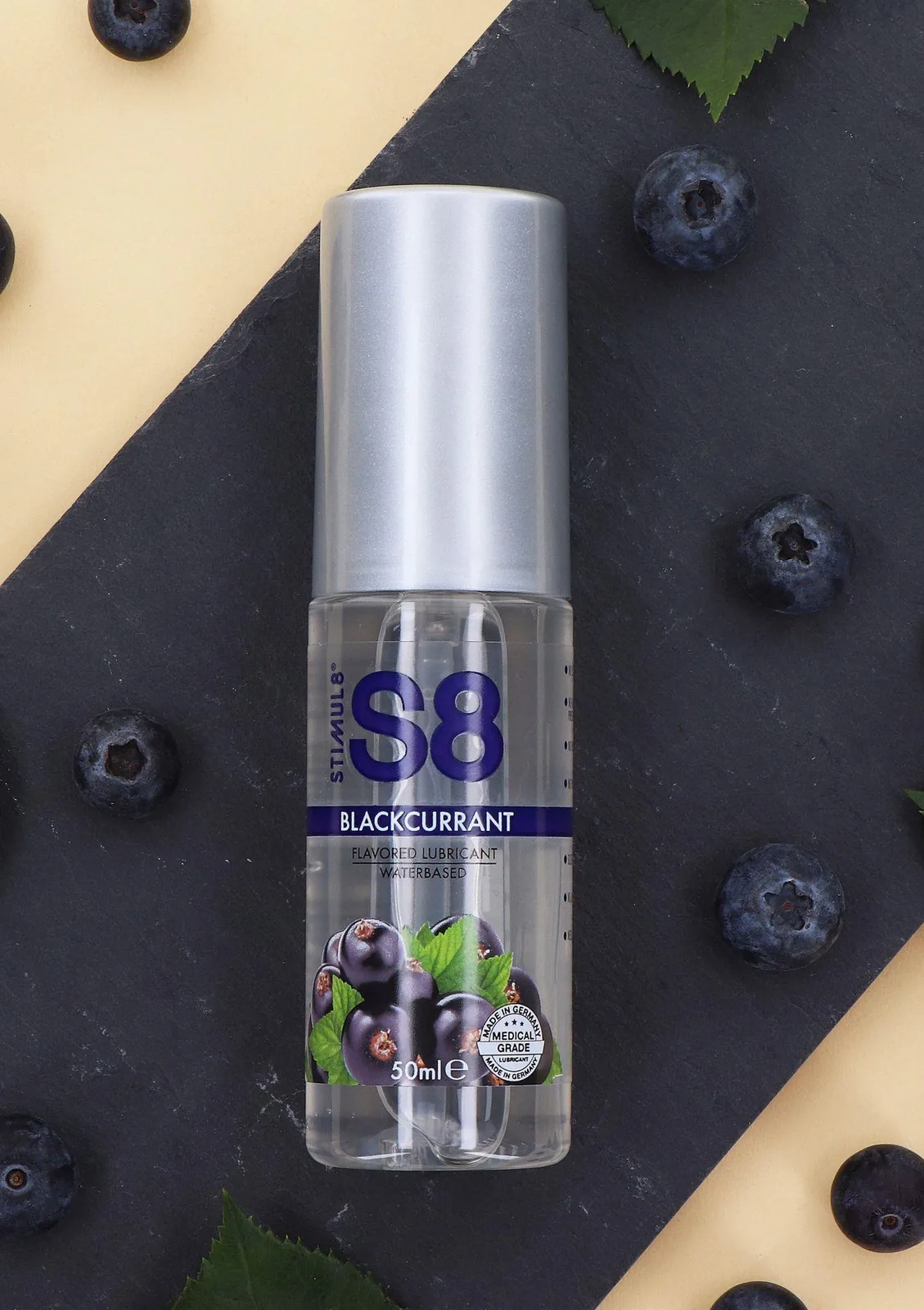S8 WB Flavored Lube 125ml Blackcurrant - Image 3