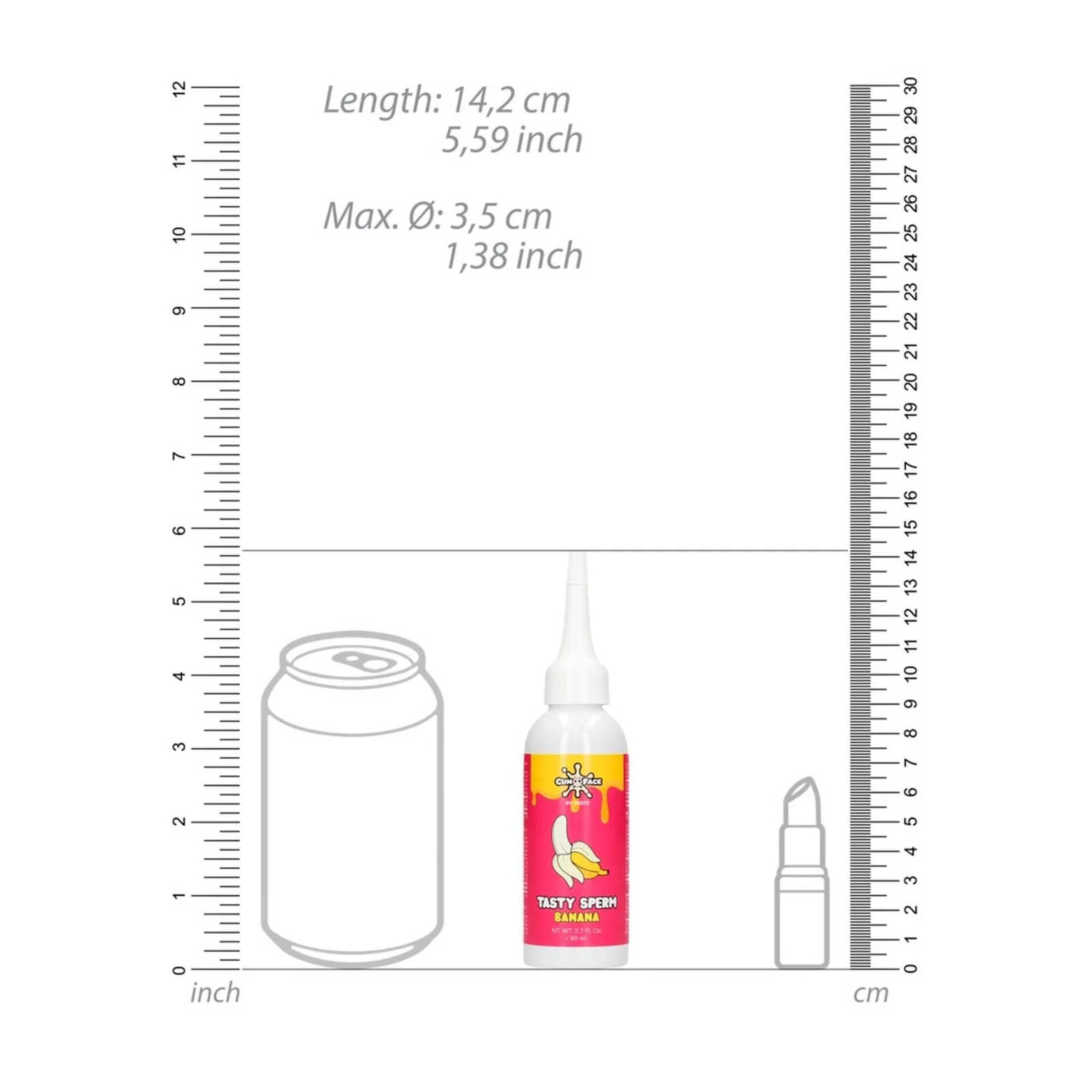 Banana Tasty Sperm - 3 fl oz / 80 ml - Image 3