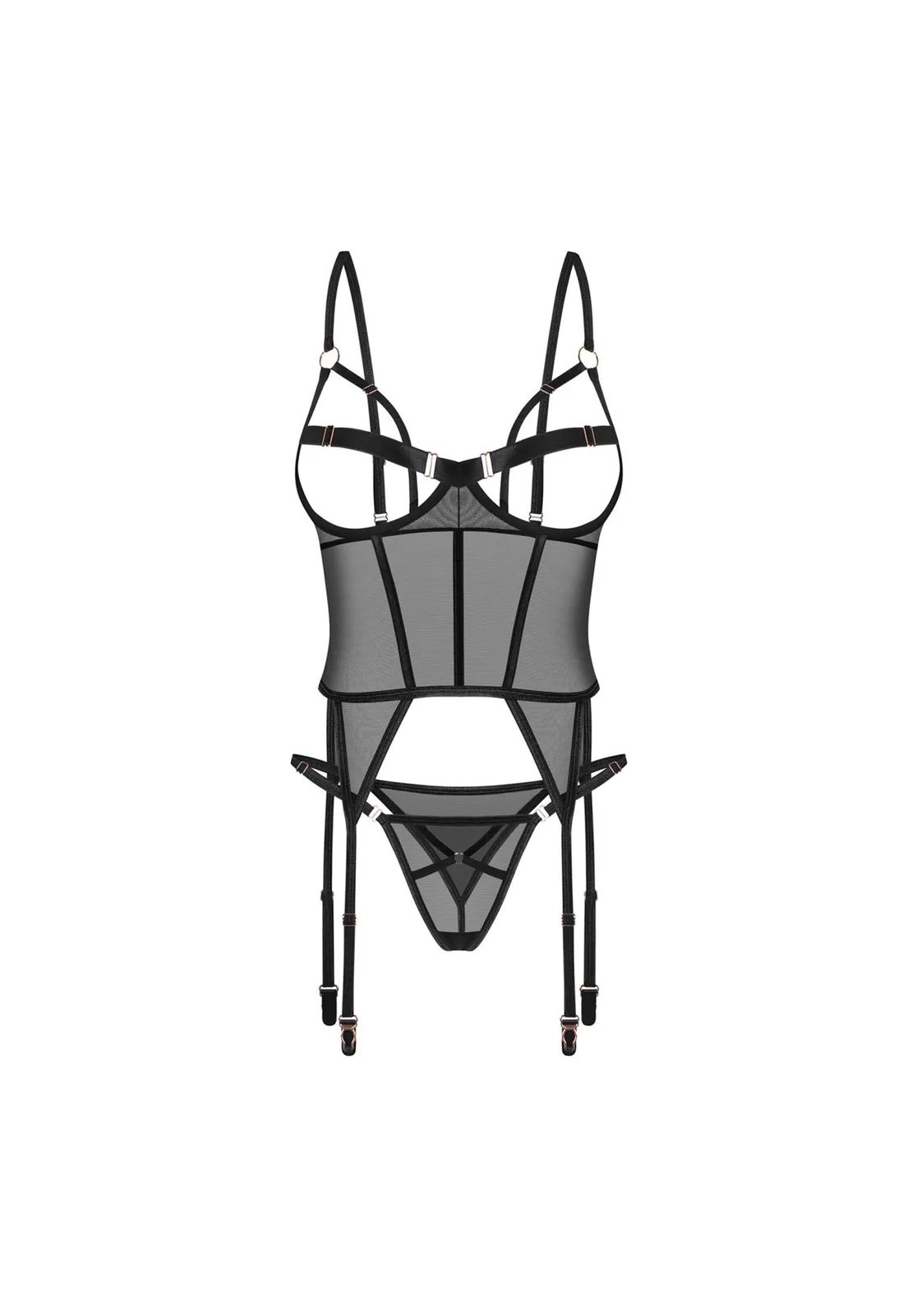 Obsessive Euridia Corset with Panties XL/2XL