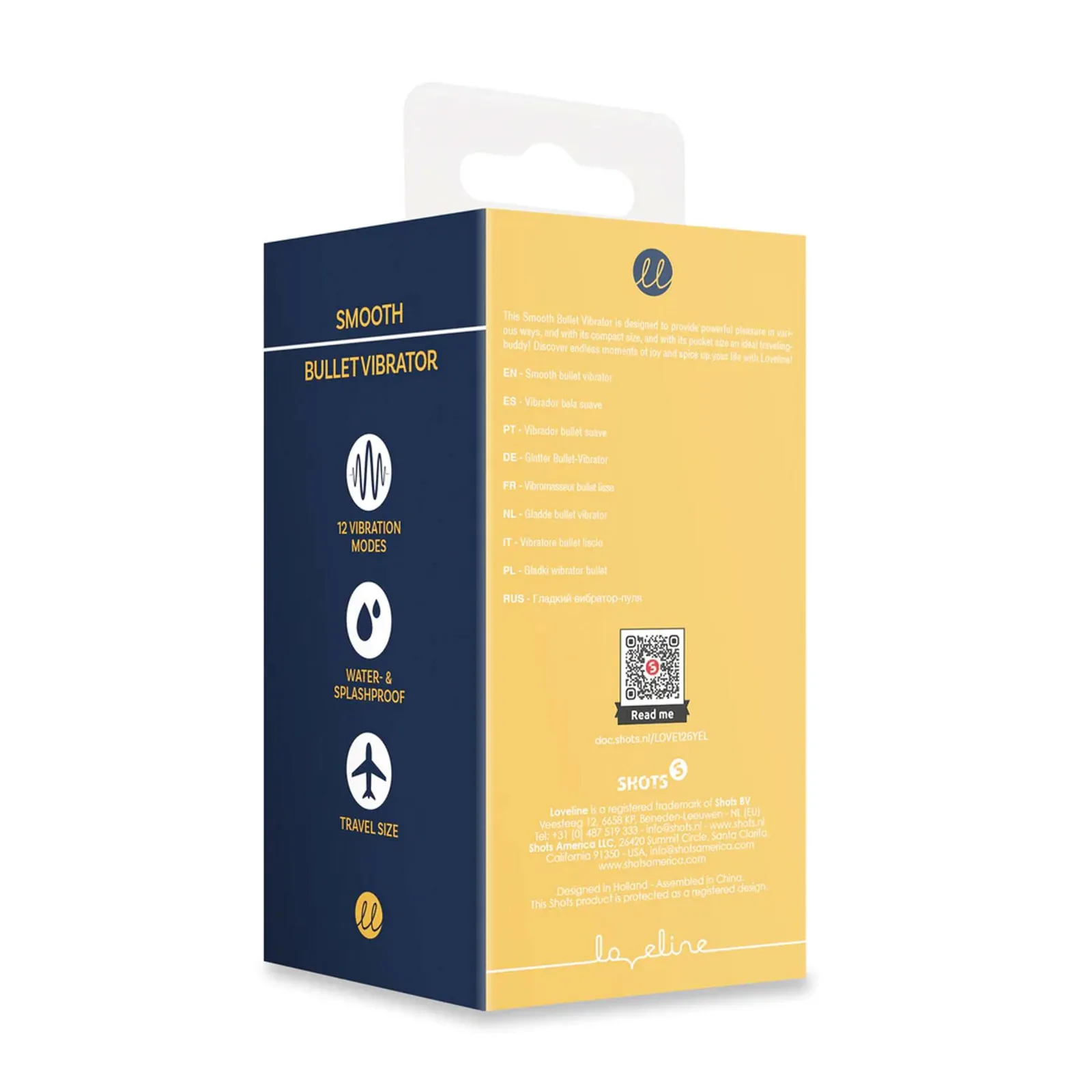 Smooth Bullet Vibrator - Sunpac Yellow - Image 3