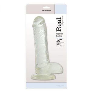 Dildo-FALLO Jelly Real Rapture Clear 10