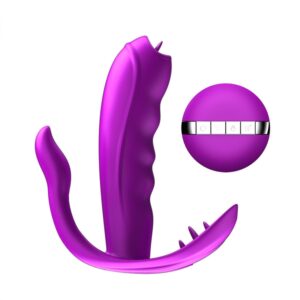 B - Series Fox Silicone Panty Vibrator with USB, Heating, and 7 Modes