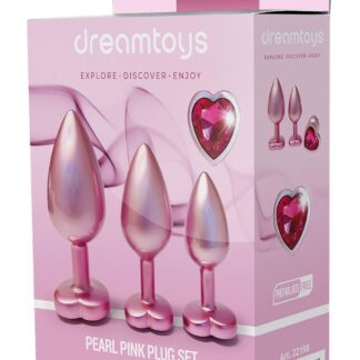 GLEAMING LOVE MATTE PINK PLUG SET