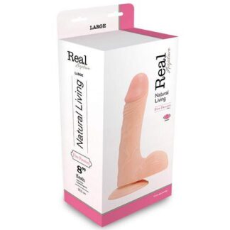 Vibrator-REALISTIC VIBRATOR REAL RAPTURE FLESH 8