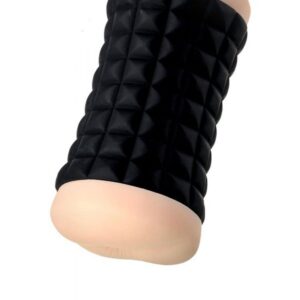 JOS JANICE, Double-Sided Masturbator, TPR, fleshy, 14.5 cm