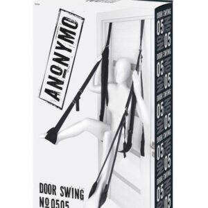 Anonymo Sex Swing on the Door, Nylon, Black