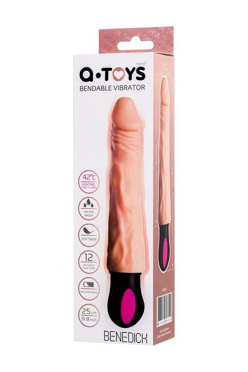 A-Toys Benedick — Flexible Heated Vibrator