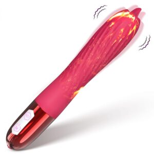 Vibrator - Silicone Vibrator USB, 10 vibration modes, Heating