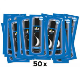Pjur Aqua Gel 2 ml - water-based - 50 pieces