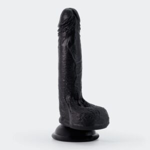 Crushious Inviktus 7 Liquid Silicone Dildo Black