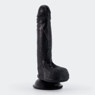 Crushious Inviktus 7 Liquid Silicone Dildo Black