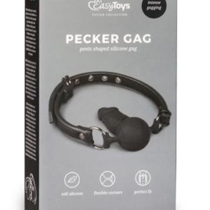 Ball Gag With Silicone Dong