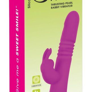 The Sweet Smile Thrusting Pearl Rabbit Vibrator