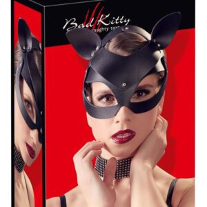 Bad Kitty Cat Mask Rhinestones