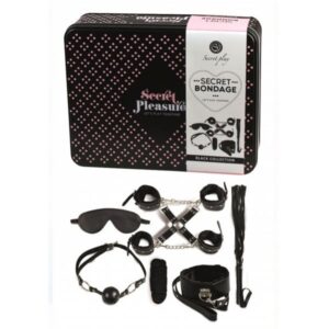 Secret Bondage - 8-Piece Black Set