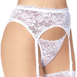 SoftLine Collection Garterbelt 3305 — White XL Set