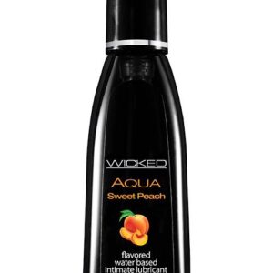 WICKED AQUA SWEET PEACH FLAVORED 120ML