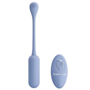 PRETTY LOVE - LECHIES Dream Chaser 5, Blue, Wireless Remote Control 12 Vibration Functions Memory Function
