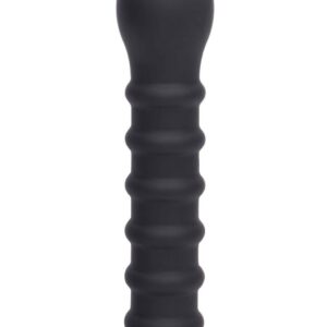 Ribbed Dong Easy-Lock 19 cm Black
