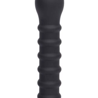 Ribbed Dong Easy-Lock 19 cm Black