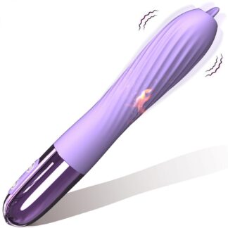 Vibrator - Silicone USB Vibrator, 10 Vibration Modes, Heating
