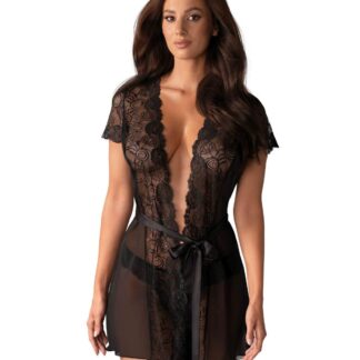 Alluria Lingerie: Peignoir and Thongs S/M
