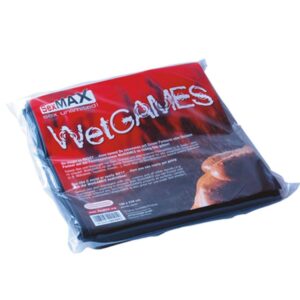 JoyDivision WetGAMES BDSM Sex Mat, 180 × 220 cm, Black