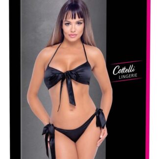 Bra and Briefs black L/XL