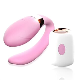 Stimulator-V-Vibe Pink USB 7 Functions / Remote Control