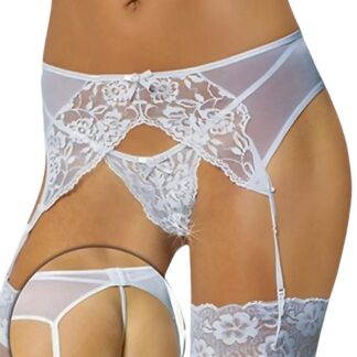 Garter Belt 3317 - White M/L