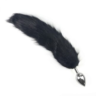 Lovetoy Metal Anal Tail - Zinc Alloy/Artificial Fur