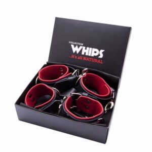 WHIPS Bindings Cross-shaped Red
