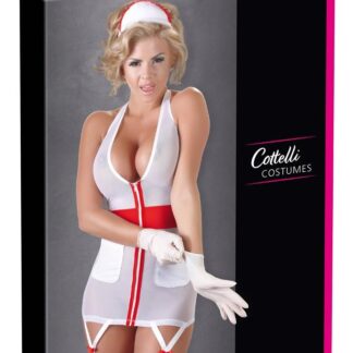 Cottelli Nurse S Full Dress, red cross inserts
