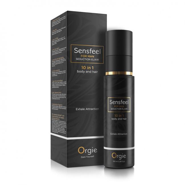 Orgie SensFeel For Man Seduction Elixir 10-in-1 — Body & Hair Balm, 100 ml
