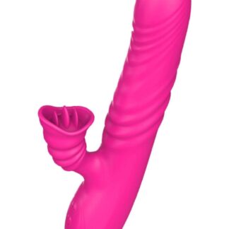 Angelia USB Vibrator with 3 thrusting functions / 20 vibrations Pink