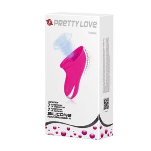 Pretty Love Isaac — Dual Stimulation Vibrator with 7 Modes